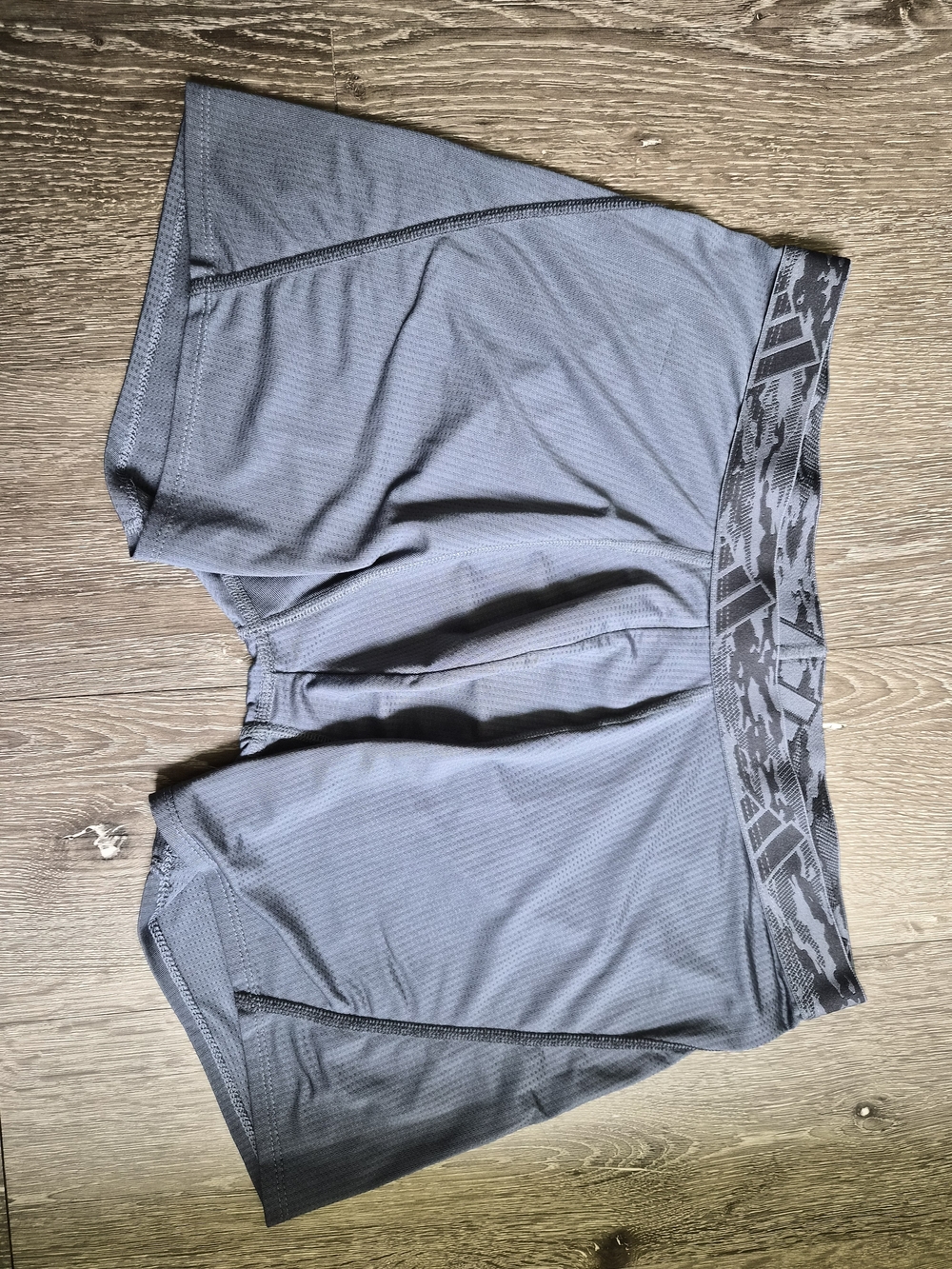 Adidas Sport Performance Mesh Boxer Briefs – light Grey Camo Waistband